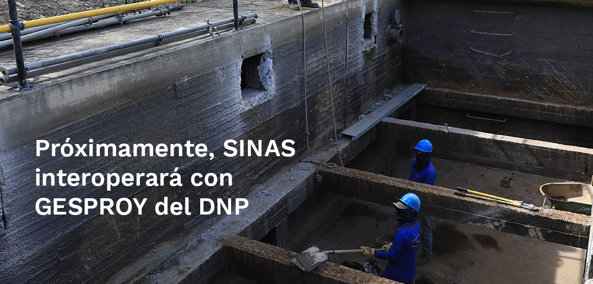 Próximamente, SINAS interoperará con GESPROY del DNP
